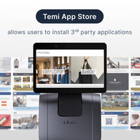 TEMI S1 Nouveau Robot de Bureau Temi pour Appels Vidéo, Contrôle à Distance, Guidage Intelligent, Réception Automatique, Robot de Téléprésence 13.3"