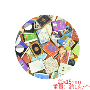 Miniaturas de Libros, Revistas y Álbumes de Dibujos Animados, Accesorios de Resina para Manualidades, Modelos de Escenas en Miniatura y Adornos - Product Image 5