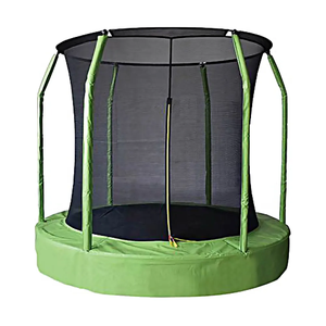 Vente en gros de grands trampolines d'extérieur 7FT pour enfants et adultes avec filet de sécurité et balançoire - Product Image 5