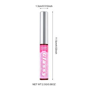 Rouge à lèvres liquide explosif longue tenue, non collant, effet gloss léger, brillant à lèvres - Product Image 4