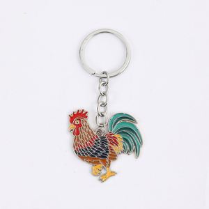 Accesorios de moda al por mayor: Llavero de pollo de dibujos animados con colgante de gallo, pájaro y animal - Product Image 5