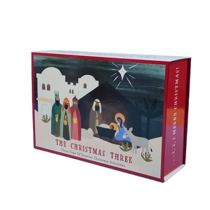 Caja <span class=keywords><strong>de</strong></span> Cartón Reciclado Personalizable con Impresión a Color, <span class=keywords><strong>Cajas</strong></span> <span class=keywords><strong>de</strong></span> Regalo <span class=keywords><strong>de</strong></span> Papel Plegables con Cierre Magnético - Product Image 1