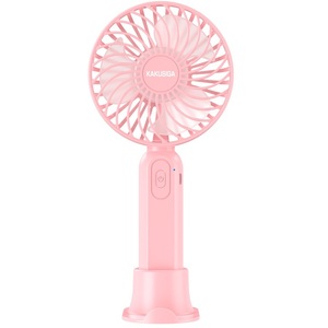 <b>Portable</b> Rechargeable Fan Pink <b>Table</b> Stand KSC 1510 - Product Image 1