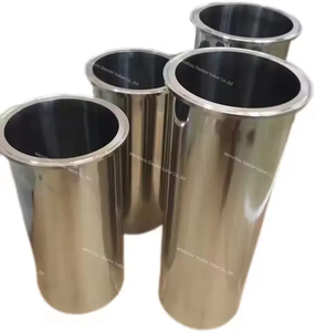 1.5 Inch SS304 Sanitary Spool Tube - 8 Inch Length With Tri-Clamp Ends
