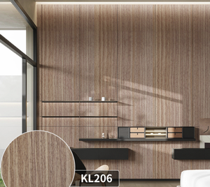 Papel Tapiz Autoadhesivo Moderno UDK con Diseño de Madera para <span class=keywords><strong>Puertas</strong></span> de Armario, con Rayas de Madera para Decoración de Paredes - Product Image 3