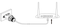 Accesorio Deye RS485 / RS232 / TTL, Control en Tiempo Real, Registrador Deye Stick LSE-4W de 1w con Conector LAN e Interfaz de Comunicación LAN