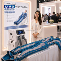 Appareil de pressothérapie professionnel 3 en 1 pour drainage lymphatique, corps entier, pour usage en salon