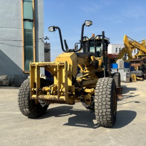 Gatto 160M moter <span class=keywords><strong>grader</strong></span> ottime condizioni usato bruco 160M ruota livellatrice originale per la vendita a Shanghai - Product Image 3