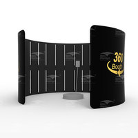 Le plus récent 360 Photo Video Vogue Enclosure LED Backgrounds pour 360 Selfie Platform