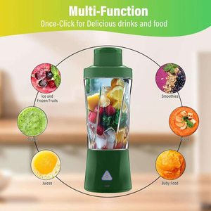 Toptan Kaliteli Taşınabilir Seyahat Tipi Smoothie Blender Taşınabilir Usb Şarjlı Meyve Sıkacağı - Product Image 6