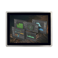 PC industriel Sihovision IP69K 15 pouces en acier inoxydable avec écran tactile capacitif et collage optique