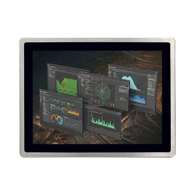 Sihovision Industrial Panel PC IP69K 15 Inch Stainless Steel Capacitive Touch Screen Optical Bonding