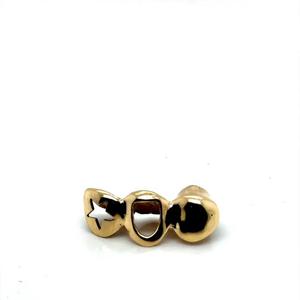 Grillz personnalisés de luxe en moissanite taille brillant en argent sterling 925, bijoux unisexe effet diamant pour un style moderne - Product Image 2