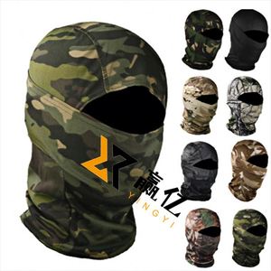 Fashion Women Men Outdoor Motorcycle Tactical Face Mask Ski Balaclava Hood Warm Helmet Robber Three Hole Knit Hat - Product Image 1