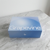 Boîte cadeau pliable magnétique de luxe sur mesure, emballage en papier rigide pliable de qualité supérieure