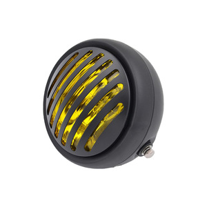 CG125 faros <span class=keywords><strong>Vintage</strong></span> modificados GN125 lámparas de iluminación frontal redondas negras <span class=keywords><strong>Vintage</strong></span> accesorios de motocicleta faros - Product Image 4