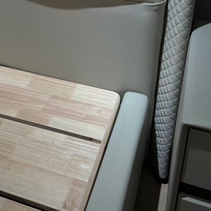 VONLIVA <span class=keywords><strong>Letto</strong></span> <span class=keywords><strong>Matrimoniale</strong></span> Moderno in Legno con Contenitore, Imbottito, Misura King Size, <span class=keywords><strong>per</strong></span> Camera da <span class=keywords><strong>Letto</strong></span>, Arredamento Casa - Product Image 4