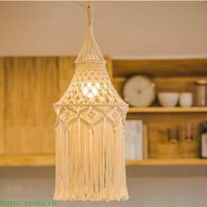 Gran oferta creativa estilo bohemio 100% algodón tejido a mano pantalla Simple multifuncional decoración del hogar tela calidad confiable - Product Image 5