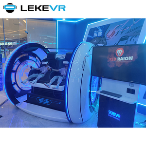 Simulateur de cinéma LEKE VR à <span class=keywords><strong>2</strong></span> places, machine de réalité virtuelle, centre de jeux de réalité virtuelle, simulateur de chaise à œufs en mouvement 9D VR - Product Image 6