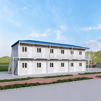 Fabricants de constructeurs sur mesure Hôtel-Applicable Petite maison modulaire préfabriquée Villa Maisons en conteneur Panneau sandwich en acier
