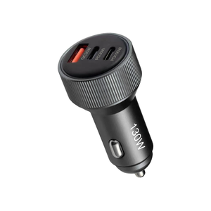 130 W USB C xe sạc, <span class=keywords><strong>3</strong></span> cổng Thuốc lá nhẹ hơn USB C xe sạc PD 100 W 30 W QC <span class=keywords><strong>3</strong></span>.0 sạc nhanh cho <span class=keywords><strong>iPhone</strong></span> 17 máy tính xách tay - Product Image 2