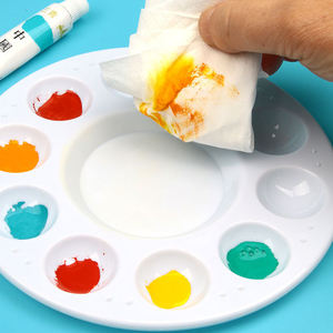 <span class=keywords><strong>Palette</strong></span> de peinture d'artiste de <span class=keywords><strong>prix</strong></span> usine 10 puits huile acrylique et plastique blanc d'<span class=keywords><strong>aquarelle</strong></span> pour la peinture - Product Image 5