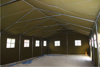 Tente gonflable de camping en plein air pour 20 personnes, grande tente imperméable pour les événements de secours en cas de catastrophe, tente d'hiver pour les voyages et la défense