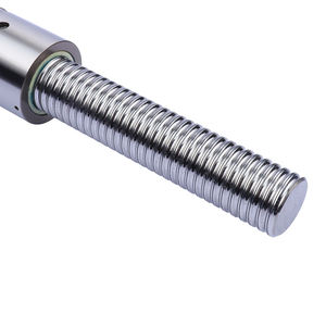 Vite a ricircolo di sfere GS Hiwin C3 C5 C7 di precisione 0802 per CNC, vite di trasmissione 100mm, dado verde in acciaio inossidabile 1604 - Product Image 5