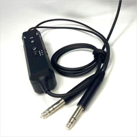 Headset Penerbangan Profesional dengan ANR & Bluetooth untuk pilot