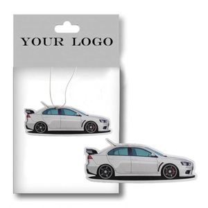 Cadeaux promotionnels en gros, logo personnalisé, parfum longue durée, diffuseur d'air suspendu, différents parfums, diffuseur d'air pour voiture en papier - Product Image 2