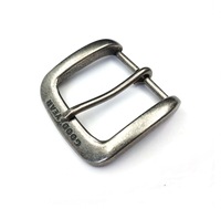 Ceinture à boucle personnalisée pour homme avec logo sur mesure, finition polie, durable, autres matériaux, style à ardillon - Prix usine de gros