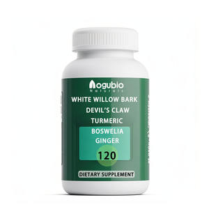 AOGUBIO ekstrak kulit Dedalu putih, cakar setan, kunyit, Boswellia, Bromelain dan jahe Premium kapsul campuran ekstrak - Product Image 1