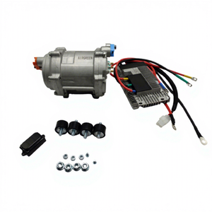 Compresor de Aire Acondicionado Universal de 20cc/r R134a 24V 18VDC-32VDC, ES20CC024F, Compresor Universal ES20CC024F PW - Product Image 1