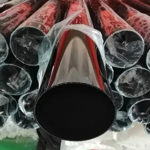 High Grossly Diameter 8-500mm Black Solid Color PMMA Pipe Plastic Acrylic Round Tube