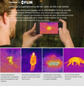 <span class=keywords><strong>Blackview</strong></span> <span class=keywords><strong>BV9800</strong></span> Pro Phone 6GB 128GB ID d'empreinte digitale de visage étanche 6.3 ''Android 9.0 Helio P70 Charge sans fil 4G 48MP Caméra - Product Image 2