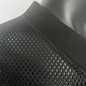 Sublimation personnalisée Col côtelé Jersey 180gsm Noir Sports Wave Label Jersey Big Mesh Séchage rapide Casual Jersey - Product Image 6