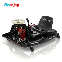 ApexJoy F2 Pro 800W 48V Lithium Drift Kart Black Edition LED Underglow 3s Swap 360 Spin FEC Location B2B Vente en Gros Usine