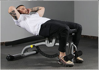 Gym commerciale pliable en acier banc presse haltère support multifonction équipement de Fitness à domicile pour musculation musculation
