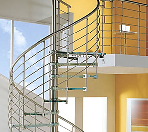 Solución completa de escalera de hierro y acero para interiores de un solo paso TAKA Incluye barandilla de larguero de dibujo de tienda Más - Product Image 5