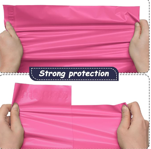 XC-BIO Biodegradable <b>Compostable</b> PLA+PBAT 70 Microns Zipper Top Screen Printed Water-Proof Customized Size Mailing <b>Bags</b> Clothing - Product Image 4
