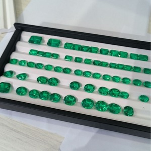 Columbian <strong>Emeralds</strong> Oval Cut Faceted Top Quality <strong>Beads</strong> Natural Loose Gemstone <strong>Emerald</strong> Heat Green Support Color Play or Fire - Product Image 4