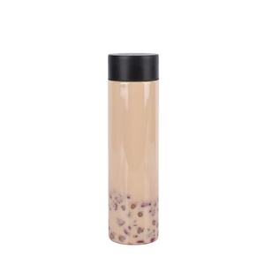 Lokyo 500Ml Pet 16Oz Nhựa Trong Suốt Chai Nước Ép Tùy Chỉnh In Logo Cho Cà Phê Và Trà <span class=keywords><strong>Cap</strong></span> Với Bàn Chải Bán Buôn - Product Image 4