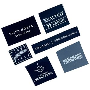 In Stock Good Quality Brand New <b>Cheap</b> Woven Garment Labels Silicone Heat Transfer Label Custom Main Label for Clothing - Product Image 1