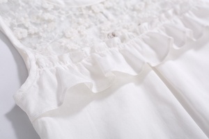 Nuovi set di abbigliamento per bambina OEM set di abbigliamento Boutique estivo Top senza maniche e pantaloncini a righe per ragazze di 3-10 anni - Product Image 3