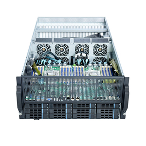 5U 6 8 10 tarjetas GPU AI servidor plataforma chasis montaje en rack Gpu servidor caso compatible con placas base <span class=keywords><strong>ASRock</strong></span> estilo con ventilador - Product Image 3