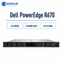 Mémoire évolutrice et stockage NVMe pour les charges de travail cloud, serveur rack Dell PowerEdge R670 1U double processeur Intel Xeon 6 DDR5