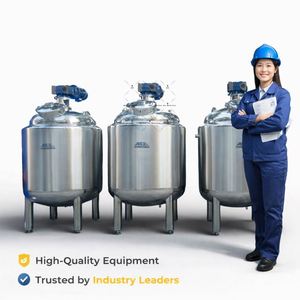 ราคาโรงงาน เครื่องทำความร้อนอุตสาหกรรมเรซินเมทานอล 1000 ลิตร เครื่องกวนน้ำมันชีวภาพ เครื่องผสมแอโรไบโอ เครื่องปฏิกรณ์ - Product Image 5