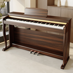 Pianoforte Digitale Verticale <span class=keywords><strong>con</strong></span> 88 Tasti e Connessione da 6,35 mm per Strumento a Tastiera - Product Image 6