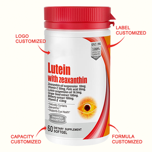 Nuovi Arrivi Perseek Luteina Zeaxantina Estratto di Mirtillo Ricco di Antocianine <span class=keywords><strong>Capsule</strong></span> Softgel per il Supporto della Salute degli Occhi Adulti 60 <span class=keywords><strong>Capsule</strong></span> - Product Image 3