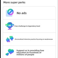 Abonnement Duolingo Super 1 an - Partage familial/Abonnement personnel - Éducatif - Sans publicité
